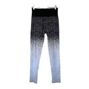 Athleta flurry ombré leggings tights pants size M